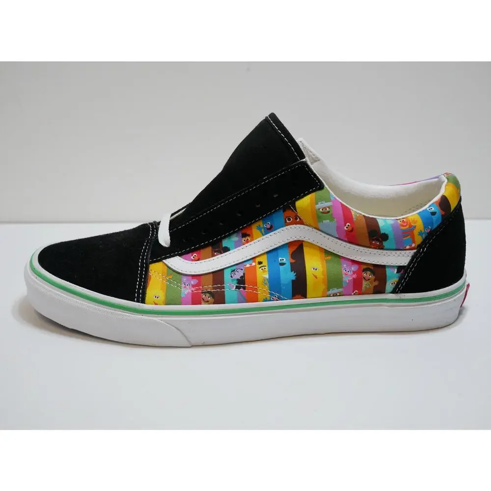 NEW VANS X SESAME STREET LIMITED EDITION OLD SKOOL BLACK MENS SIZE - 11.5 - Picture 5 of 16